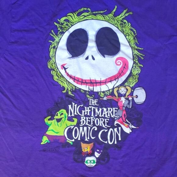 RARE! Nightmare Before Comic-Con Tee - Size XL - Picture 4 of 8